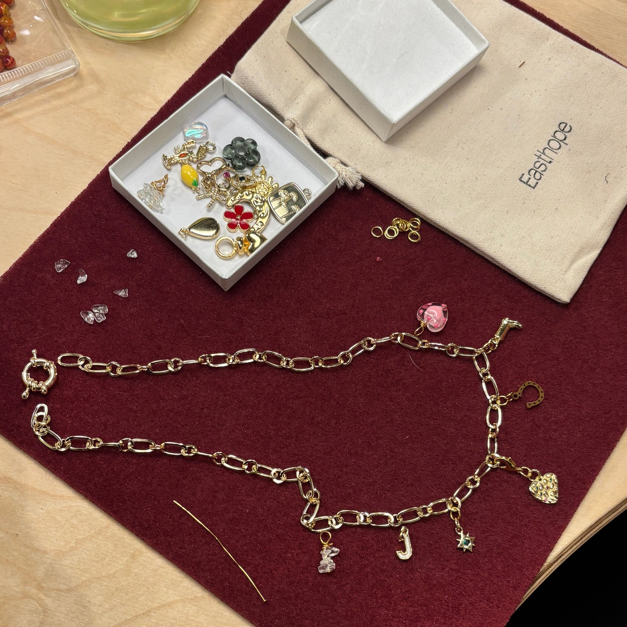 14th December - 2-4pm Charm Necklace Workshop
