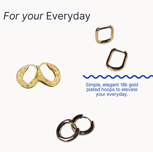 The Everyday Gold Hoops - A Style Essential for Every Era