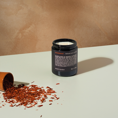 Sandalwood natural wax candle (230g)