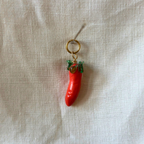 Carrot  - Murano Glass Food Charm