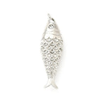 Lucky Gold Fish -  Charm - Gold and Silver