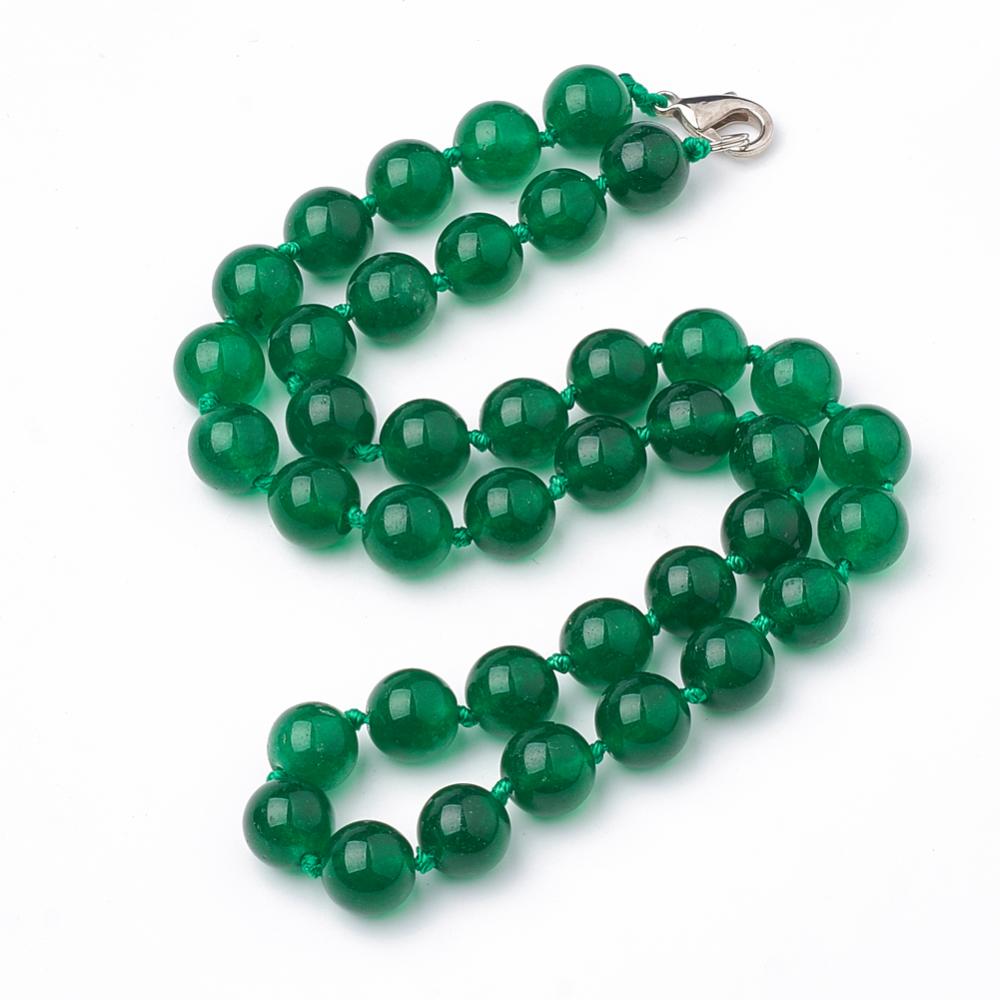 Greta Natural Stone Beaded Necklace