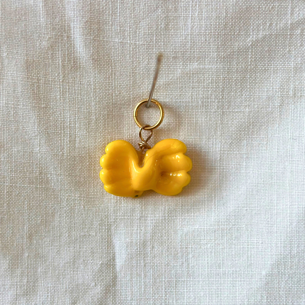 Pasta Bow - Murano Glass Food Charm