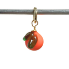 Orange - Murano Glass Food Charm