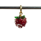 Raspberry - Murano Glass Food Charm