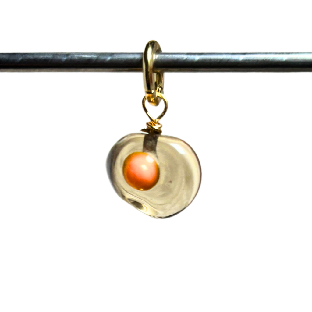 Egg - Murano Glass Food Charm