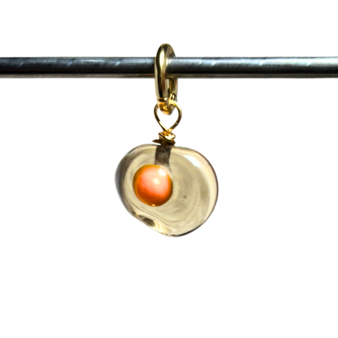 Egg - Murano Glass Food Charm