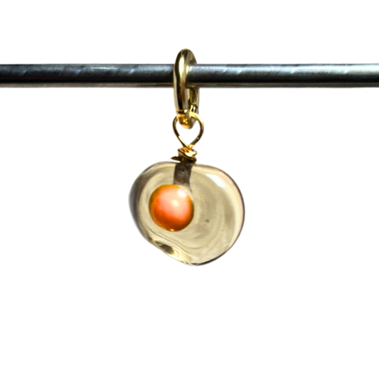 Egg - Murano Glass Food Charm