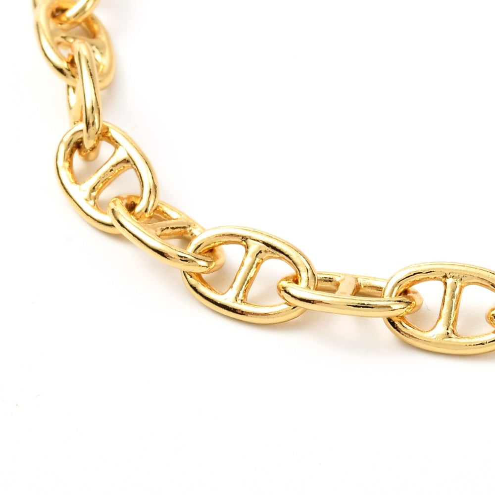 Mariner Chain Link Gold plated Necklace for