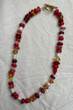 Selma - Glass Bead Necklace