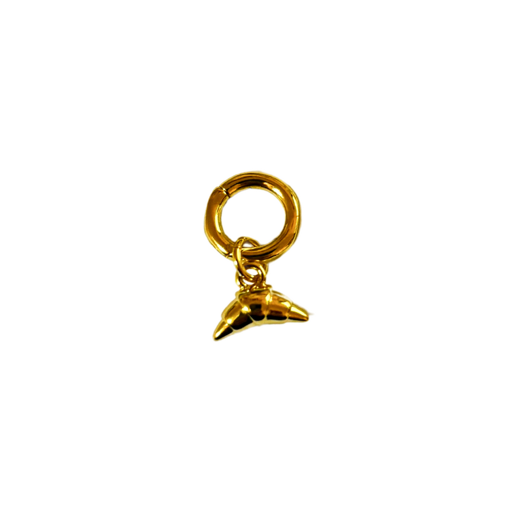 Croissant Charm - 18k Gold Plate