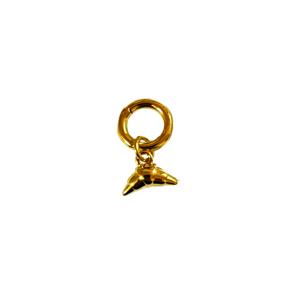 Croissant Charm - 18k Gold Plate