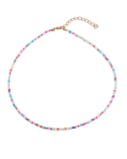 Beaded Seed Bead Necklace