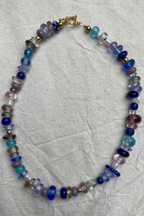 Selma - Glass Bead Necklace