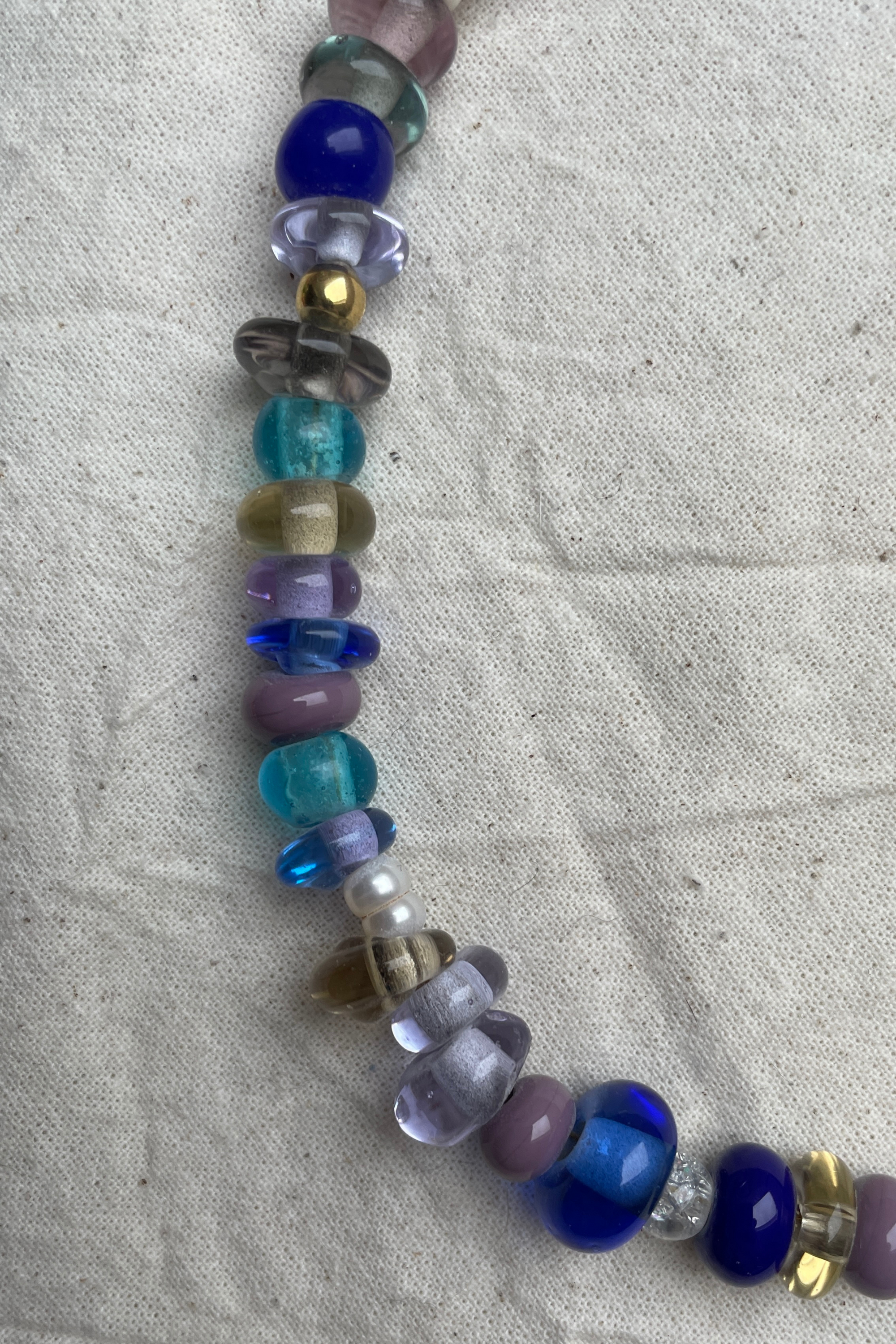 Selma - Glass Bead Necklace