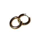 Chunky Everyday Hoops - 18ct Gold Plate