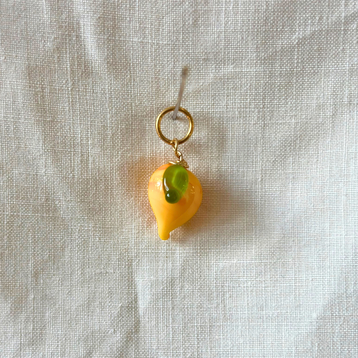 Lemon - Murano Glass Food Charm