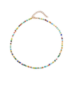 Beaded Seed Bead Necklace