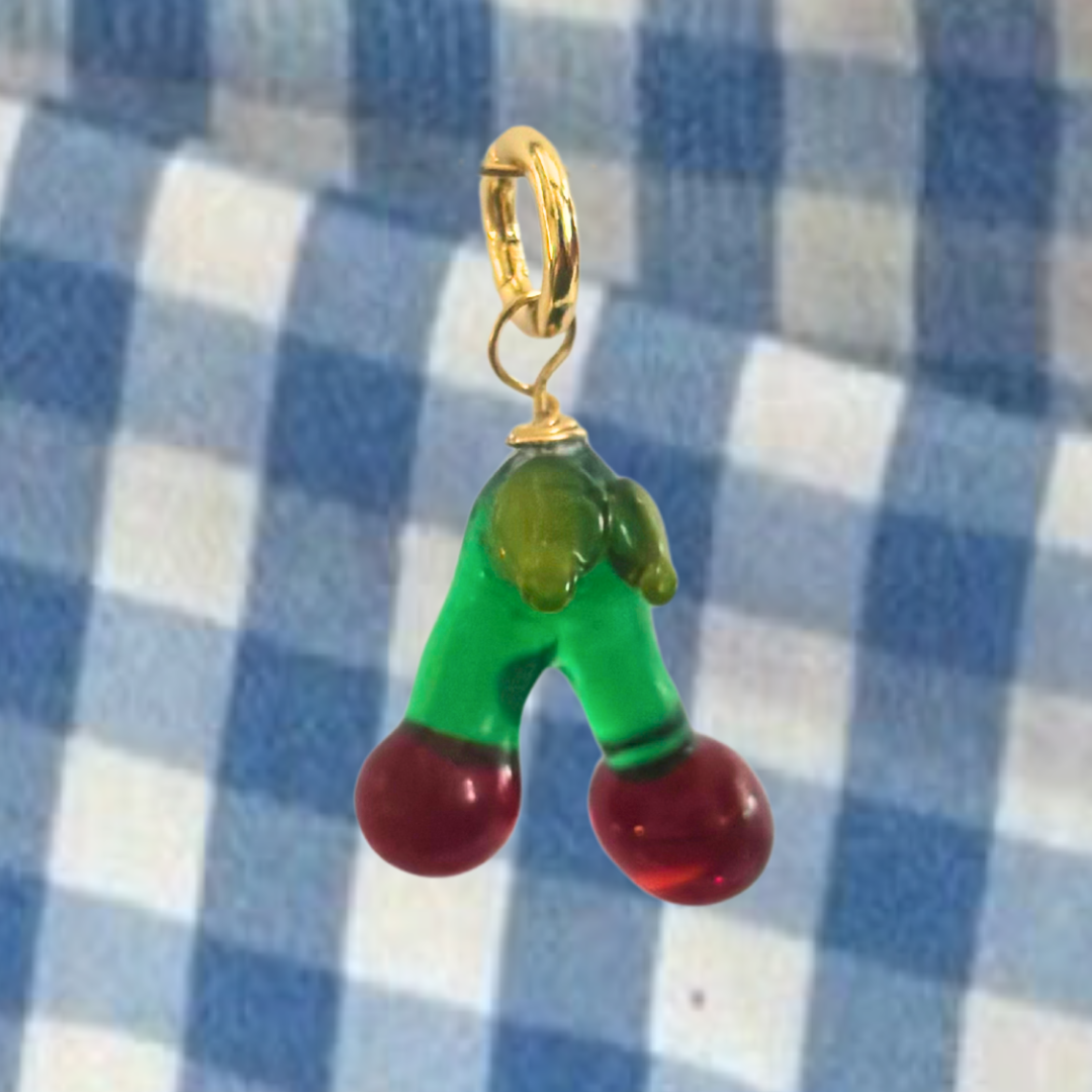 Cherry - Murano Glass Food Charm