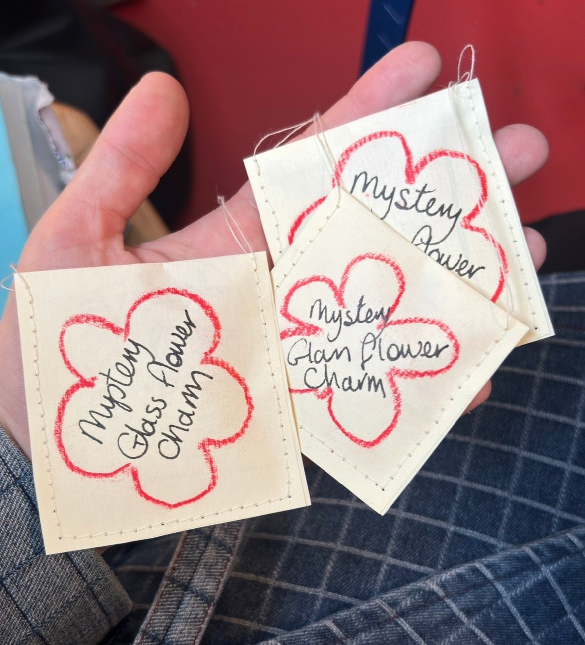 Mystery Glass Flower Charms - blind box