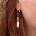 Murano Glass Cigarette Charm
