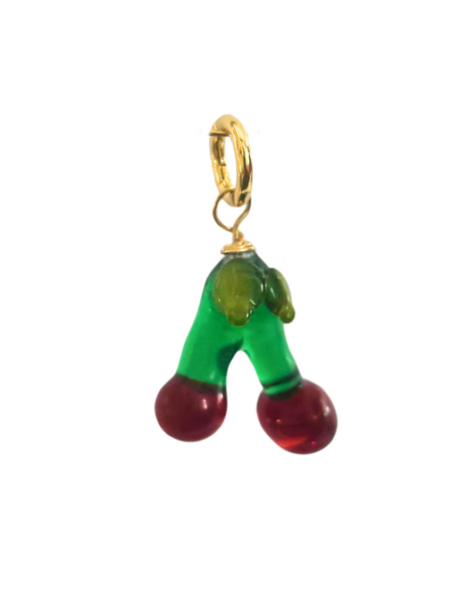 Cherry - Murano Glass Food Charm
