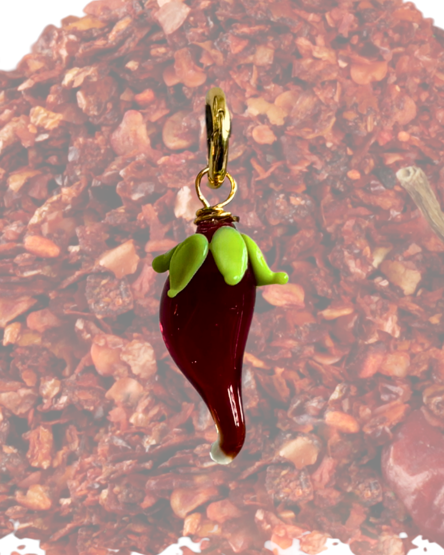 Chilli - Murano Glass Food Charm