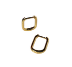 Small Oval Hoops