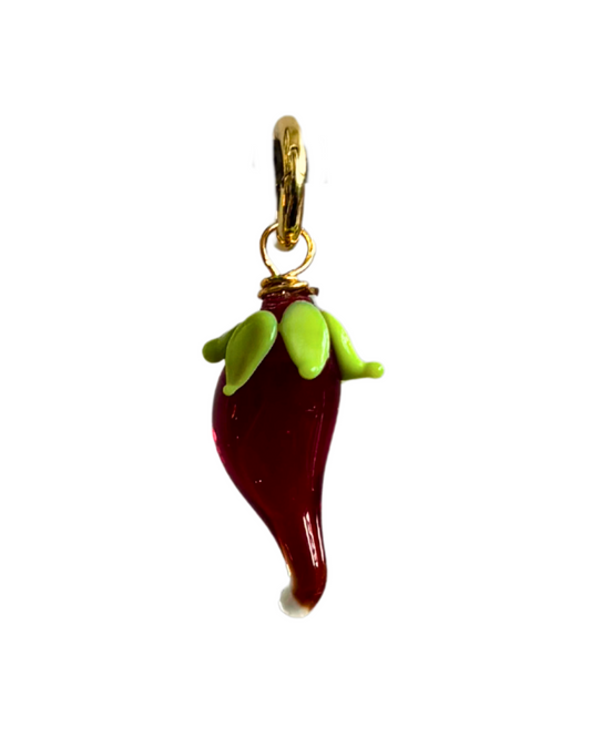 Chilli - Murano Glass Food Charm