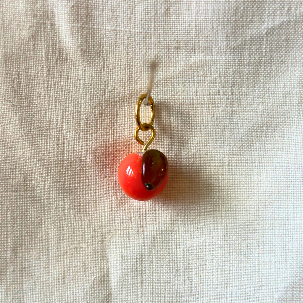 Orange - Murano Glass Food Charm
