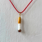 Murano Glass Cigarette Charm