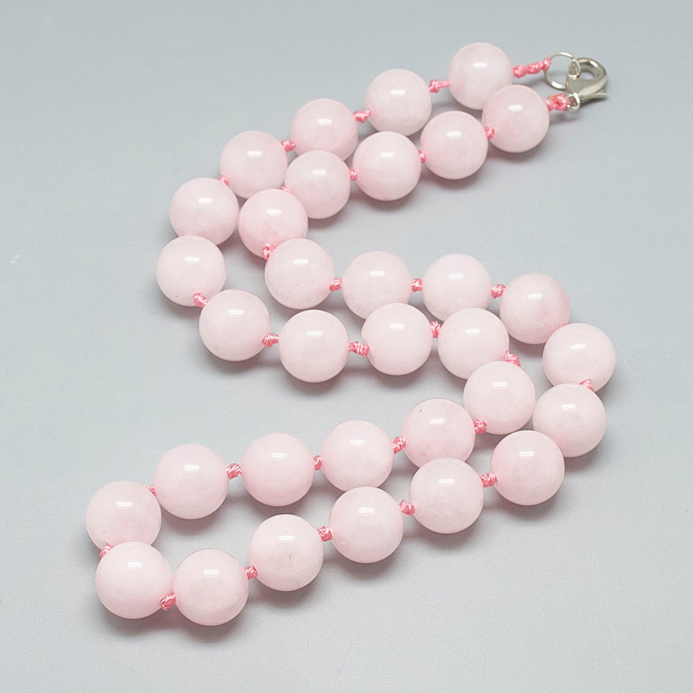 Greta Natural Stone Beaded Necklace