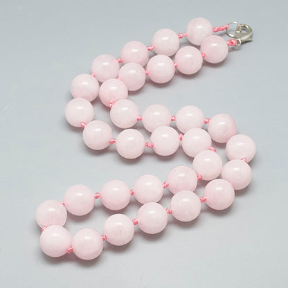 Greta Natural Stone Beaded Necklace