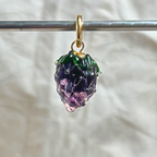 Blackberry - Murano Glass Food Charm
