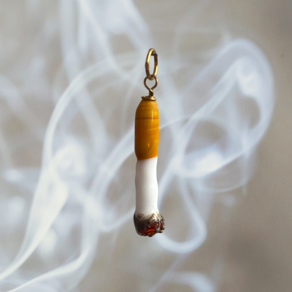 Murano Glass Cigarette Charm