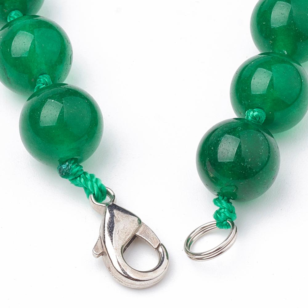 Greta Natural Stone Beaded Necklace