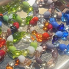Gelato - Verdant Green - Murano Glass Charm Earrings on Gold or Silver