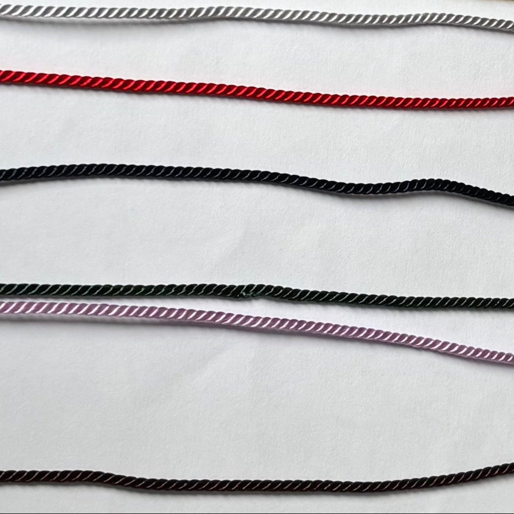 Silken Cord Necklace - Add your own Charms