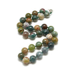 Greta Natural Stone Beaded Necklace