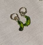 Pickle Party Glass Charm