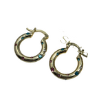 The Eleanor - Jewelled Everyday Hoops