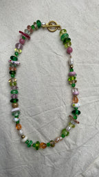 Selma - Glass Bead Necklace