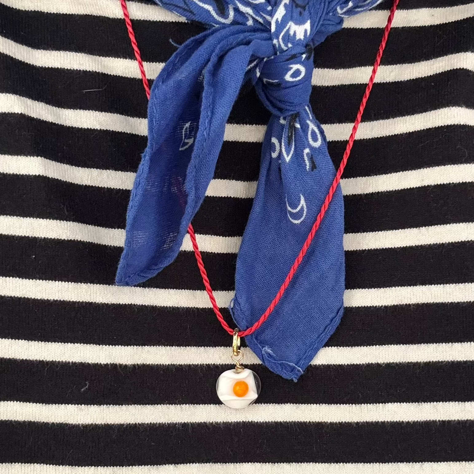 Silken Cord Necklace for Charms – Adjustable and Gold-Plated Finish