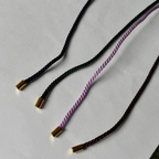 Fleur Glass Flower Cord Necklace - Pick your own combination