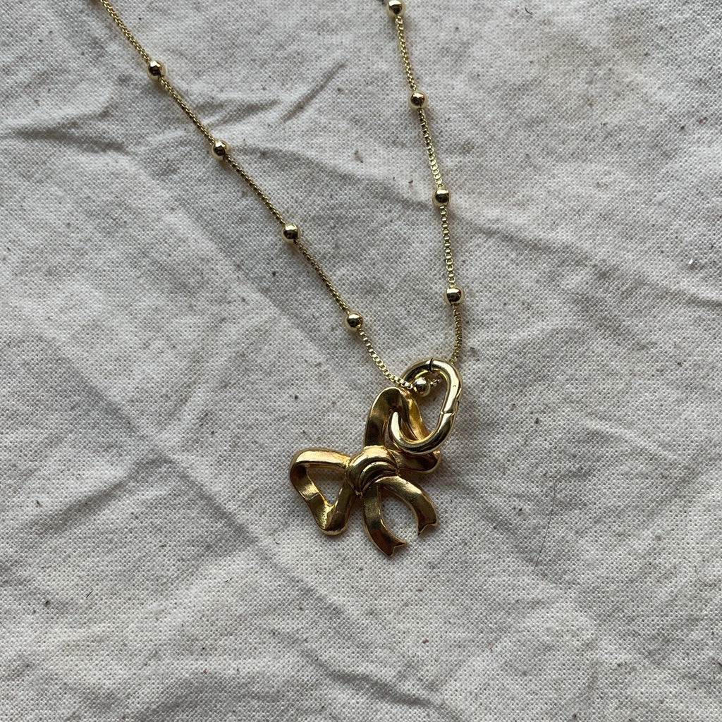 Charms - Vintage - Bow