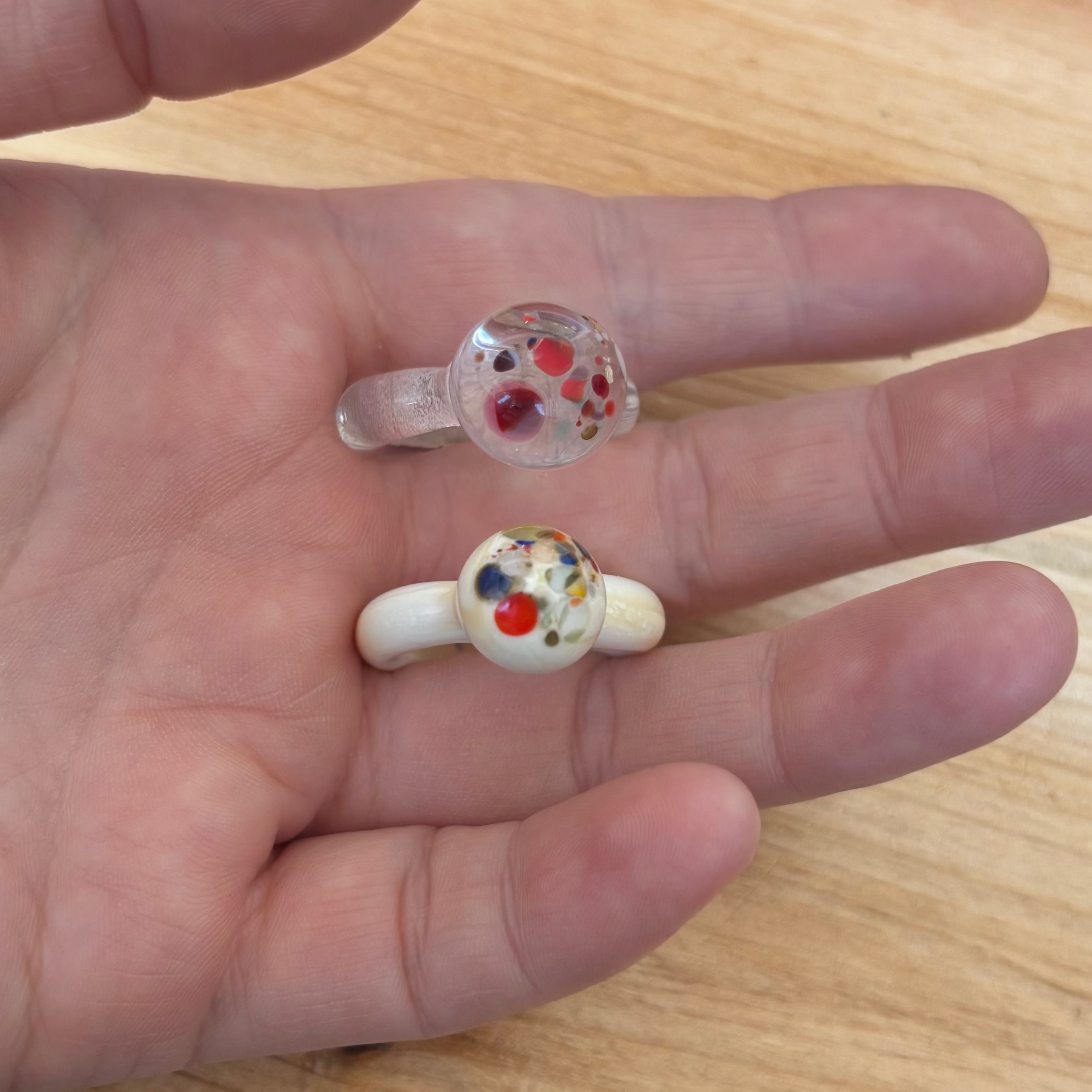 Minimal Waste Glass Ring