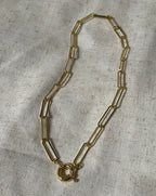 Paper Clip Necklace - Without Charms