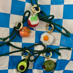 Carrot  - Murano Glass Food Charm