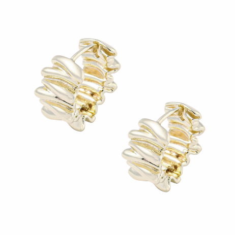 Mila Twist Hoop Earrings