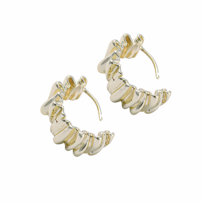 Mila Twist Hoop Earrings